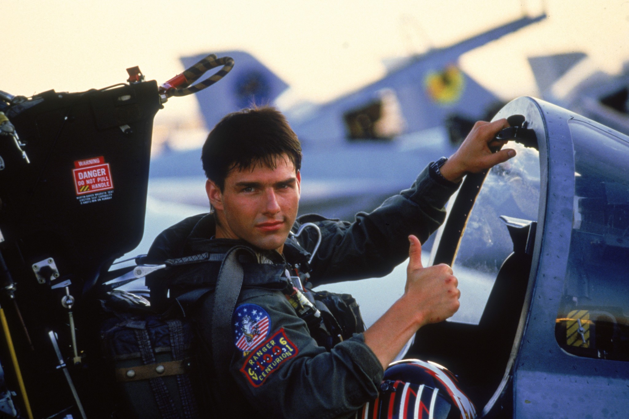 Tom Cruise in Top Gun (1986)