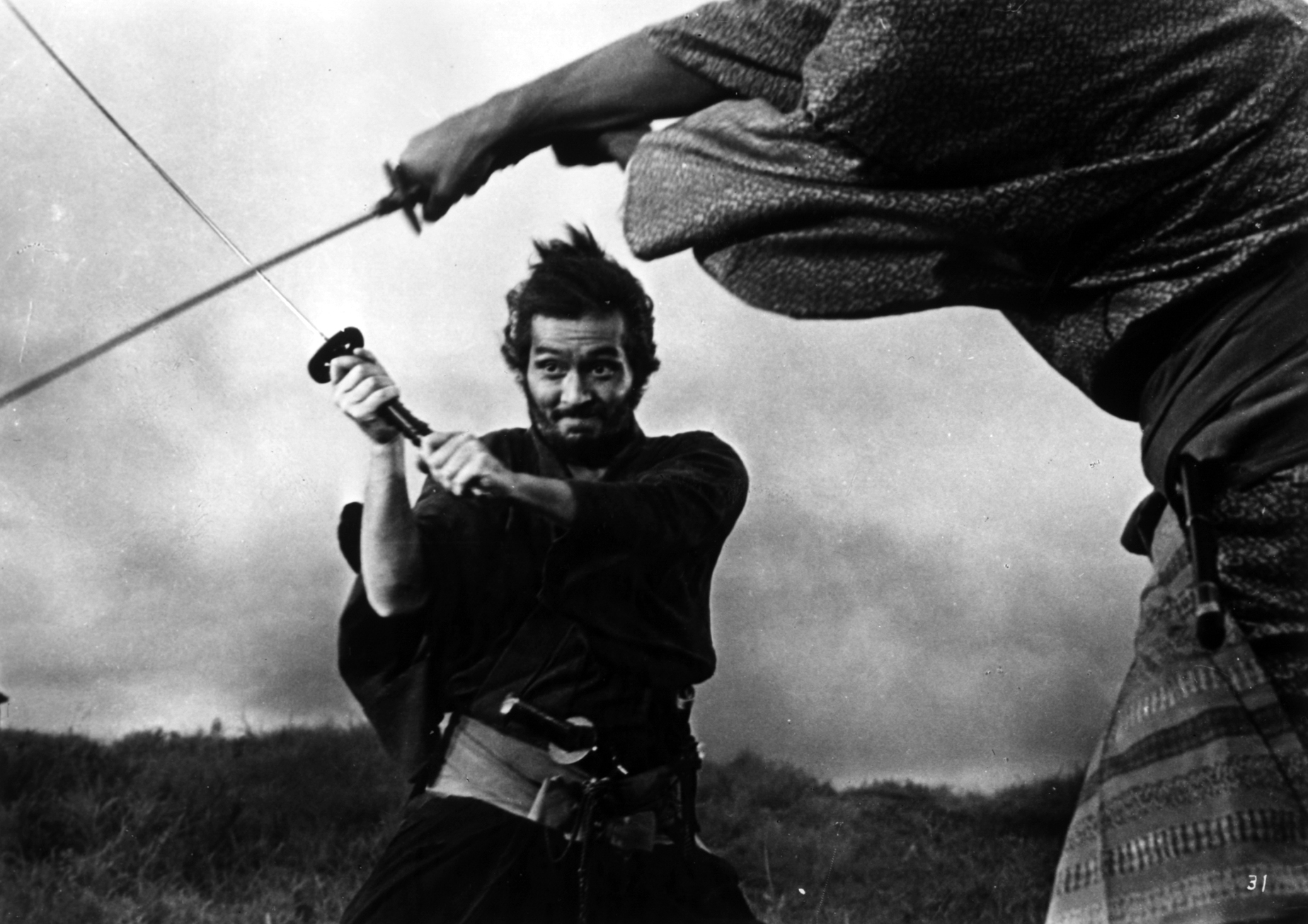 Tatsuya Nakadai and Tetsurô Tanba in Harakiri (1962)