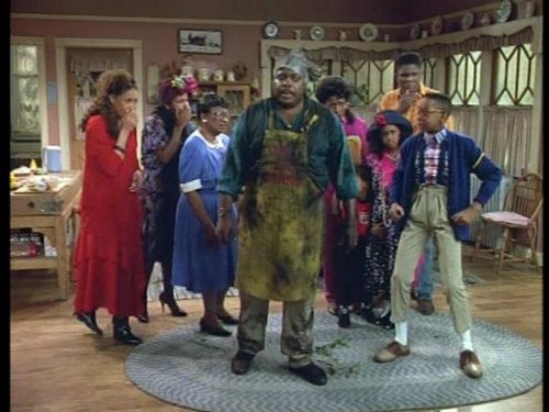 Reginald VelJohnson, Jaimee Foxworth, Telma Hopkins, Rosetta LeNoire, Darius McCrary, Jo Marie Payton, Jaleel White, and Kellie Shanygne Williams in Family Matters (1989)