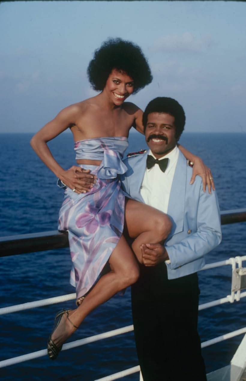 Debbie Allen and Ted Lange in The Love Boat (1977)