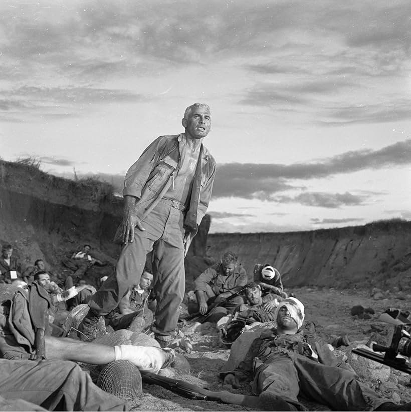 Jeff Chandler and Ty Hardin in Merrill's Marauders (1962)