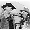 John Wayne and Walter Brennan in Red River (1948)