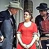 Charles Bickford, James Drury, and Sara Lane in The Virginian (1962)