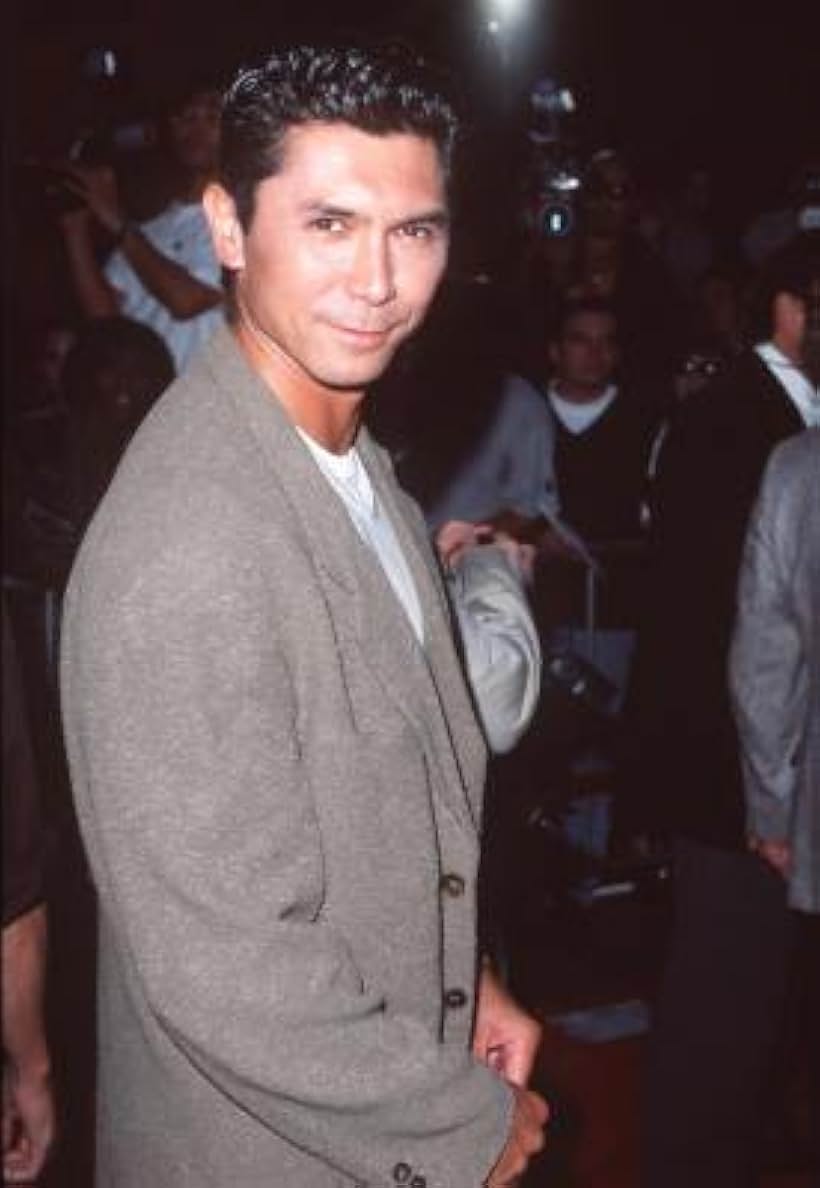 Lou Diamond Phillips at an event for Blade (1998)