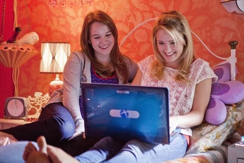 Emily Osment and Kay Panabaker in Cyber Bully (2011)