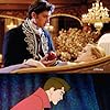 Patrick Dempsey, Amy Adams, Mary Costa, and Bill Shirley in Sleeping Beauty (1959)