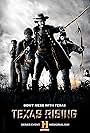 Bill Paxton, Brendan Fraser, Crispin Glover, Ray Liotta, Christopher McDonald, Robert Knepper, Max Thieriot, Rhys Coiro, and Cynthia Addai-Robinson in Texas Rising (2015)