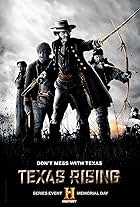 Bill Paxton, Brendan Fraser, Crispin Glover, Ray Liotta, Christopher McDonald, Robert Knepper, Max Thieriot, Rhys Coiro, and Cynthia Addai-Robinson in Texas Rising (2015)