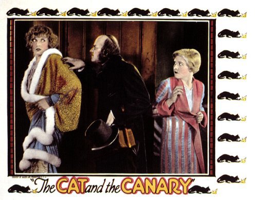 Gertrude Astor, Laura La Plante, and Lucien Littlefield in The Cat and the Canary (1927)