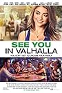 Emma Bell, Bret Harrison, Sarah Hyland, Conor O'Farrell, Michael Weston, Steve Howey, Jake McDorman, Beau Mirchoff, Allie Gonino, and Odeya Rush in See You in Valhalla (2015)