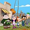 Bobby Gaylor, Maulik Pancholy, Thomas Brodie-Sangster, Alyson Stoner, and Vincent Martella in Phineas and Ferb (2007)