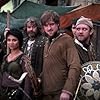 Gordon Kennedy, Harry Lloyd, Sam Troughton, Anjali Jay, and Jonas Armstrong in Robin Hood (2006)