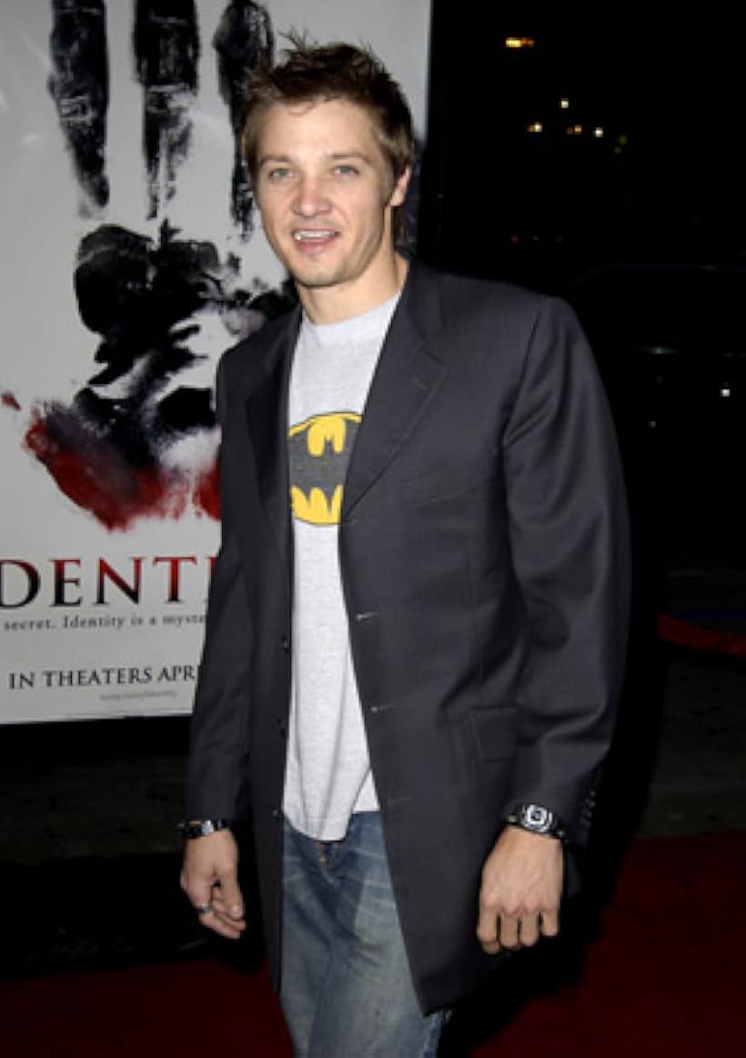 Jeremy Renner at an event for Identity (2003)