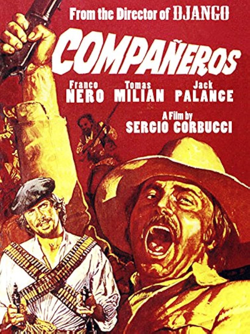 Tomas Milian and Franco Nero in Compañeros (1970)