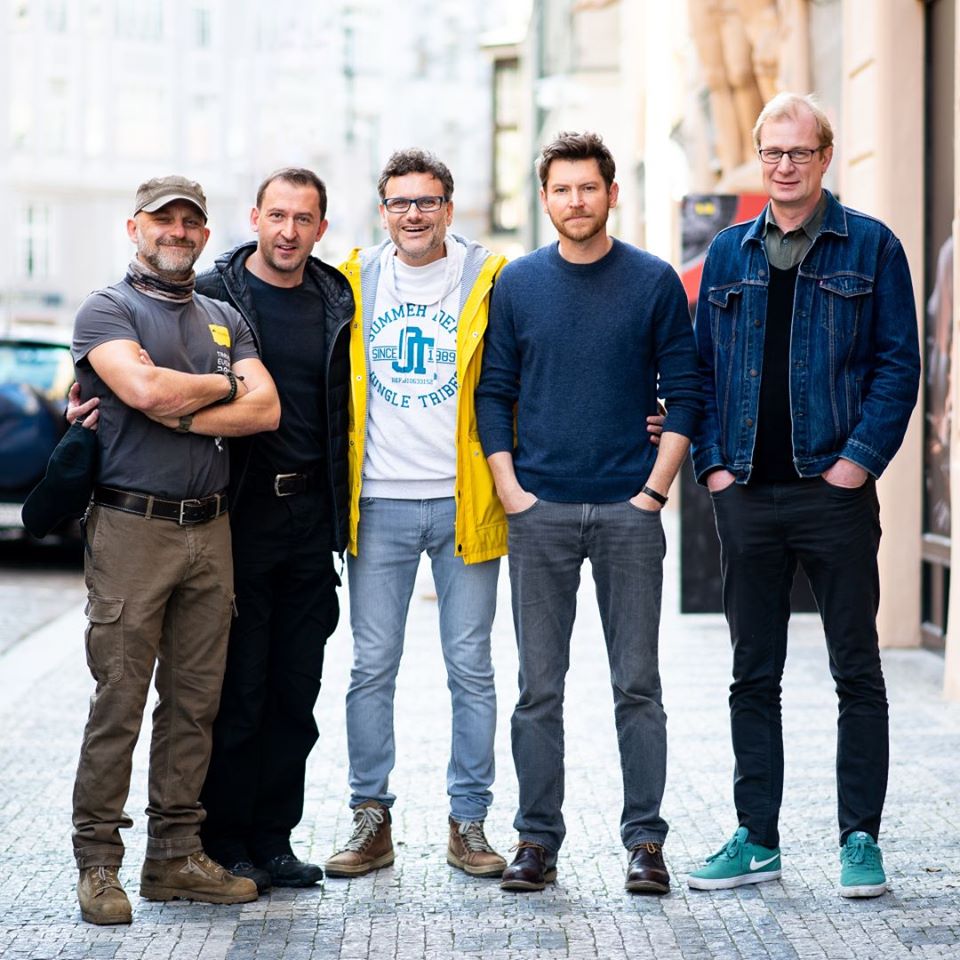 Hynek Cermák, Martin Hofmann, Patrik Hartl, Martin Pechlát, and David Svehlík in Prvok, Sampon, Tecka a Karel (2021)