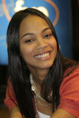 Zoe Saldana at an event for Dirty Deeds (2005)