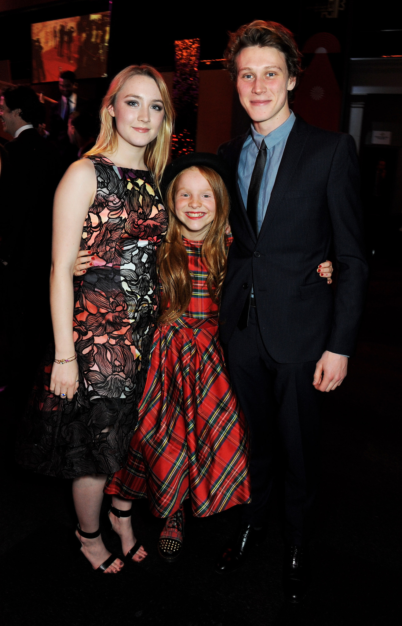 George MacKay, Saoirse Ronan, and Harley Bird