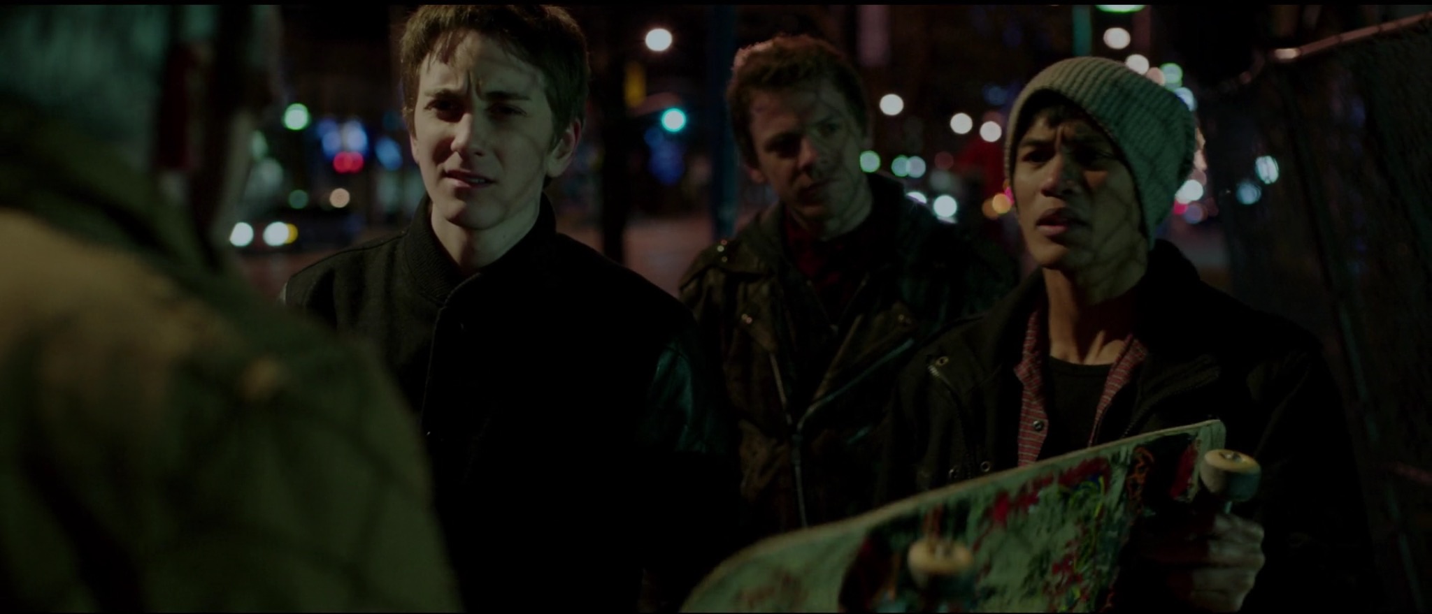 Austin MacDonald and Xavi de Guzman in He Never Died (2015)