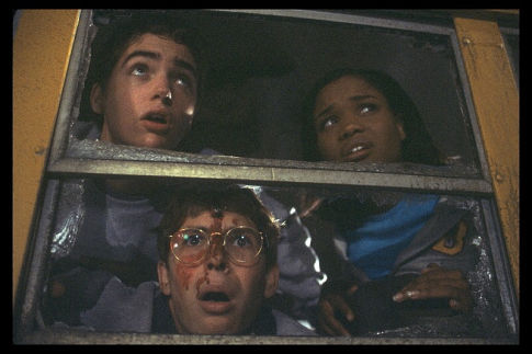 Billy Aaron Brown, Lena Cardwell, Josh Hammond, and Drew Tyler Bell in Jeepers Creepers 2 (2003)