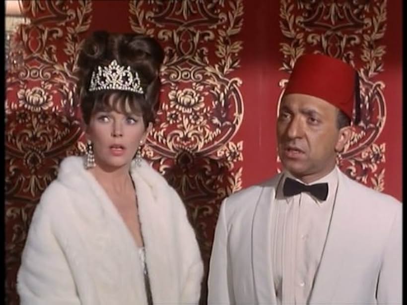 Dawn Addams and George Pastell in The Saint (1962)