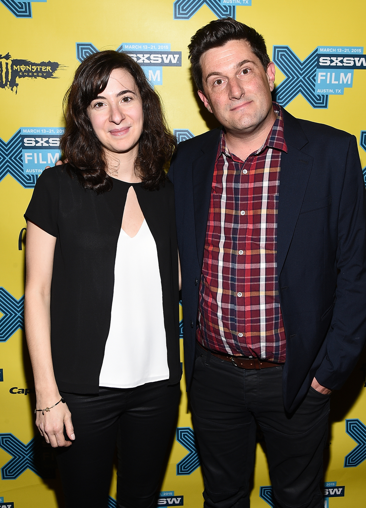 Michael Showalter and Laura Terruso at an event for Hello, My Name Is Doris (2015)