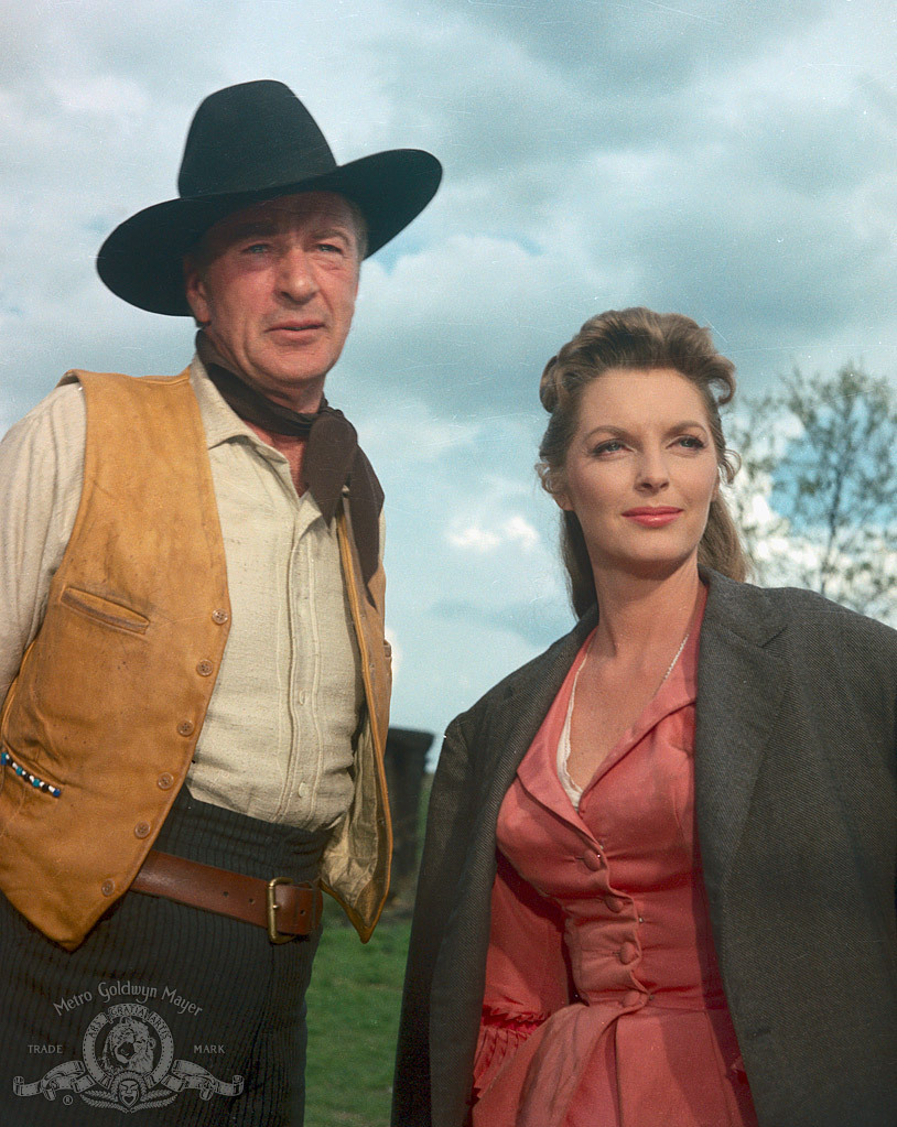 Gary Cooper and Julie London in Man of the West (1958)