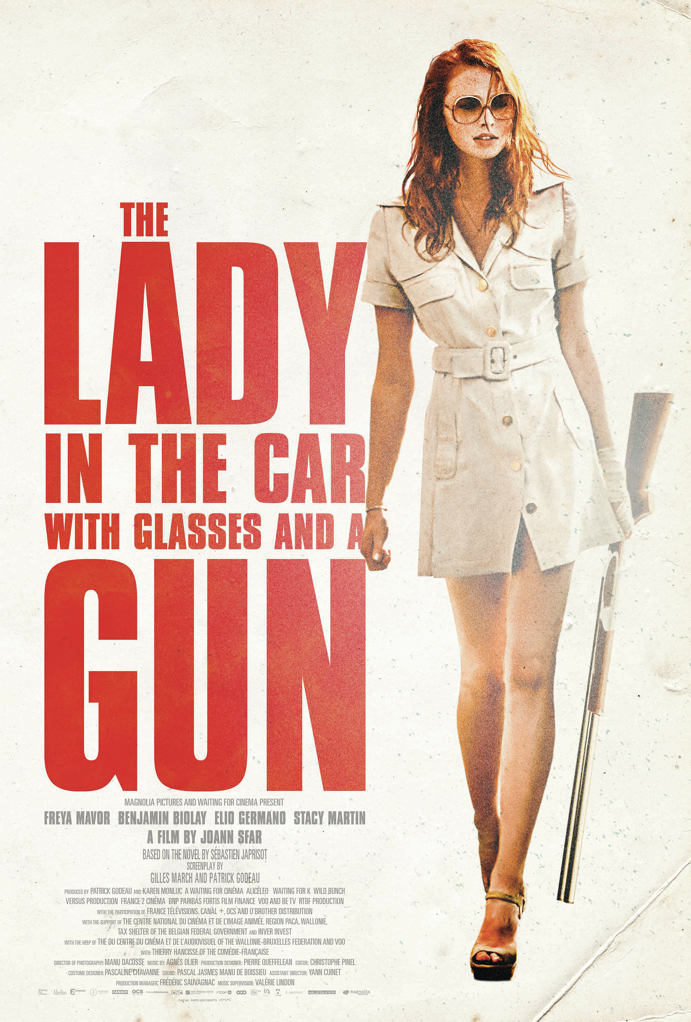 Freya Mavor in The Lady in the Car with Glasses and a Gun (2015)