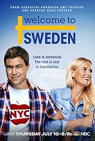 Josephine Bornebusch and Greg Poehler in Welcome to Sweden (2014)