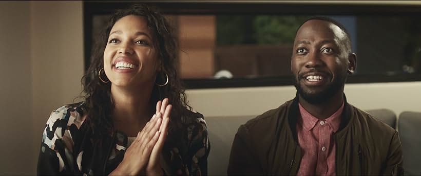 Lamorne Morris and Kylie Bunbury in Game Night (2018)