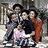 Lisa Bonet, Tempestt Bledsoe, Sabrina Le Beauf, Keshia Knight Pulliam, and Malcolm-Jamal Warner in The Cosby Show (1984)