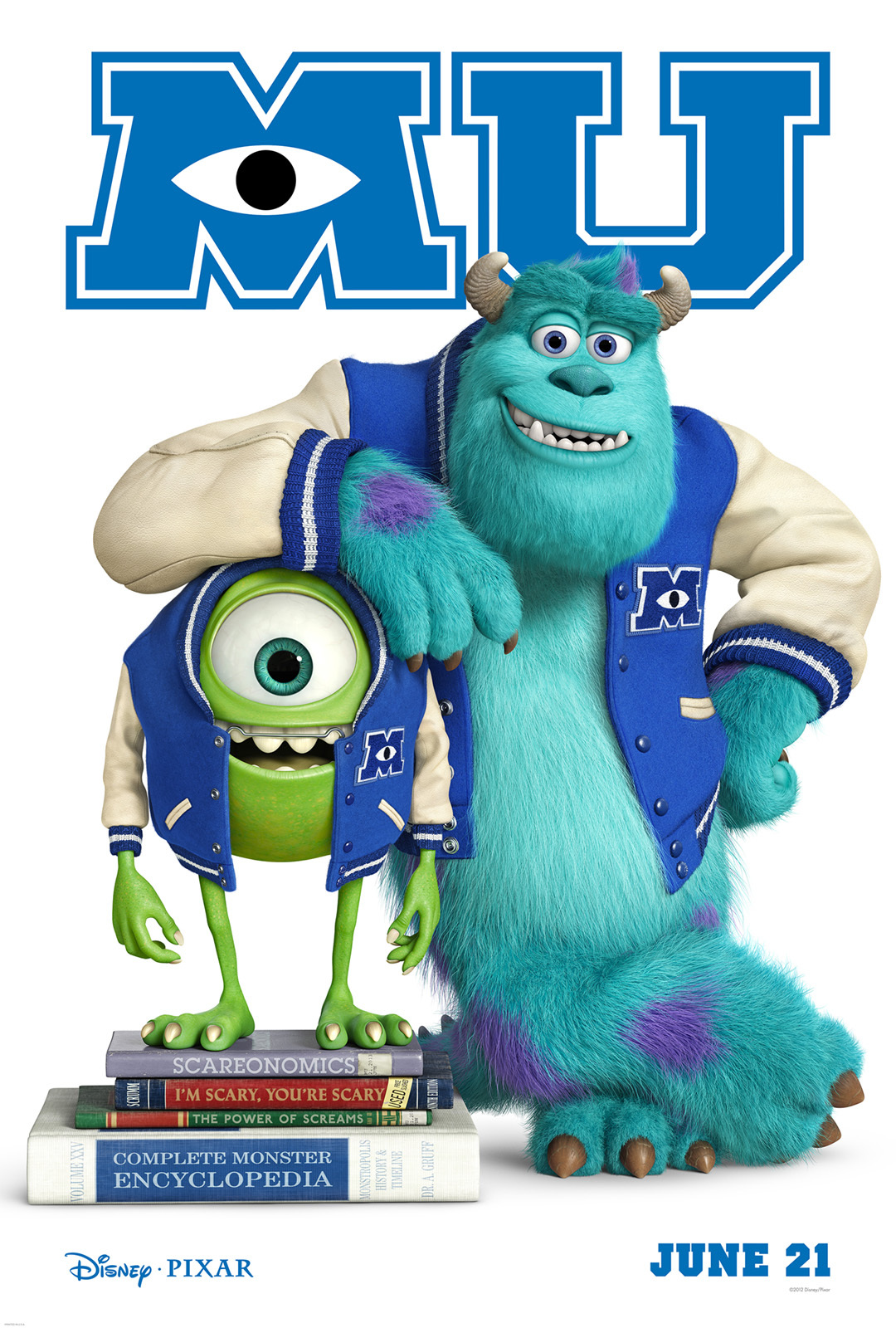 Billy Crystal and John Goodman in Monsters University (2013)