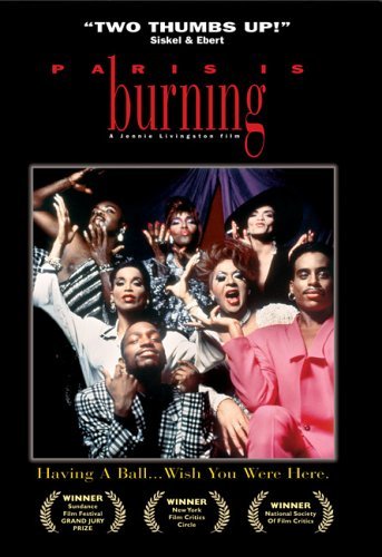 Dorian Corey, Junior LaBeija, Pepper LaBeija, Willi Ninja, Freddie Pendavis, Octavia St. Laurent, and Anji Xtravaganza in Paris Is Burning (1990)