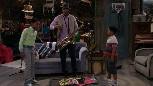 Chico Benymon, Curtis Harris, and Benjamin Flores Jr. in The Haunted Hathaways (2013)