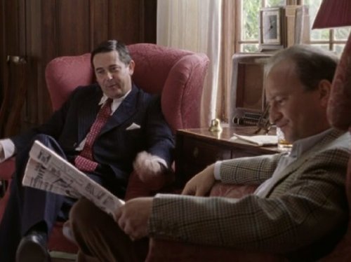 Adrian Lukis and Jonathan Tafler in Foyle's War (2002)