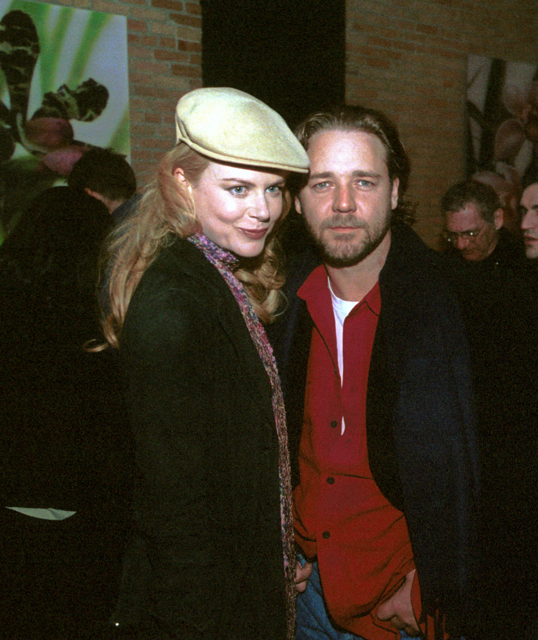 Russell Crowe and Nicole Kidman at an event for Birthday Girl (2001)