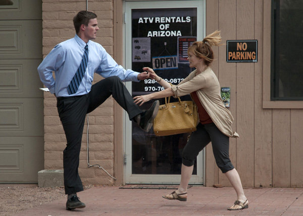 Frances Fisher and Andy Ridings in Sedona (2011)