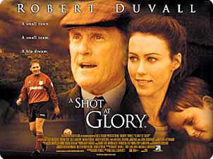 Robert Duvall, Ally McCoist, Kirsty Mitchell, and Robert Findlay in A Shot at Glory (2000)