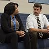 Danny McBride and Kimberly Hebert Gregory in Vice Principals (2016)