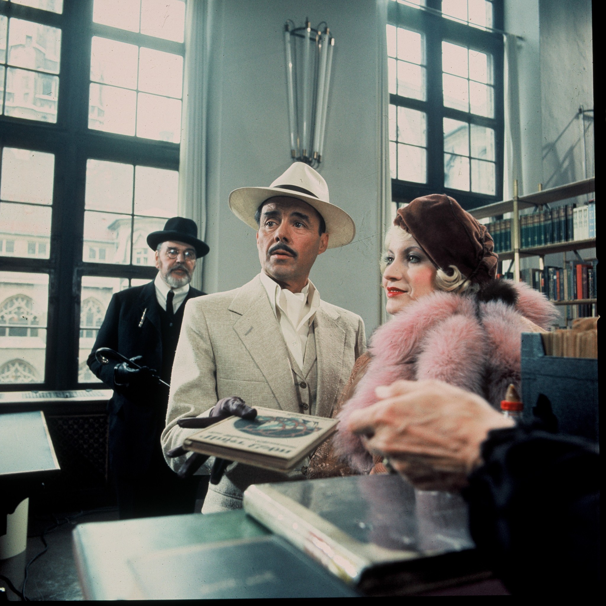 Dirk Bogarde, Andréa Ferréol, and Bernhard Wicki in Despair (1978)