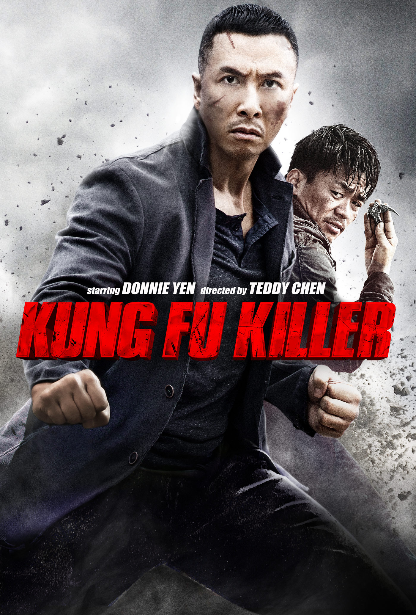 Donnie Yen and Baoqiang Wang in Kung Fu Jungle (2014)