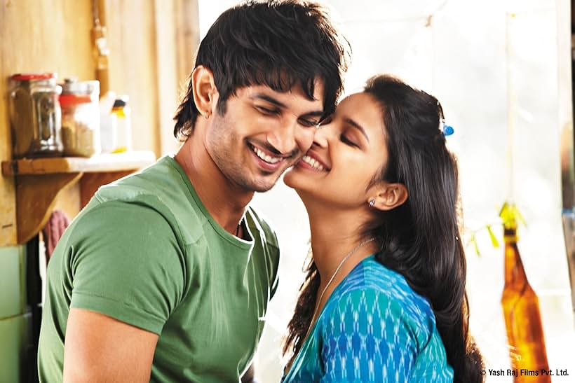 Sushant Singh Rajput and Parineeti Chopra in Shuddh Desi Romance (2013)