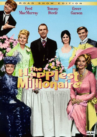 Lesley Ann Warren, Greer Garson, Gladys Cooper, John Davidson, Fred MacMurray, Geraldine Page, and Tommy Steele in The Happiest Millionaire (1967)