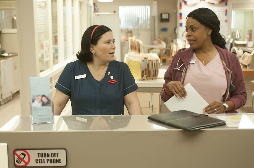 Alex Borstein and Niecy Nash in Getting On (2013)