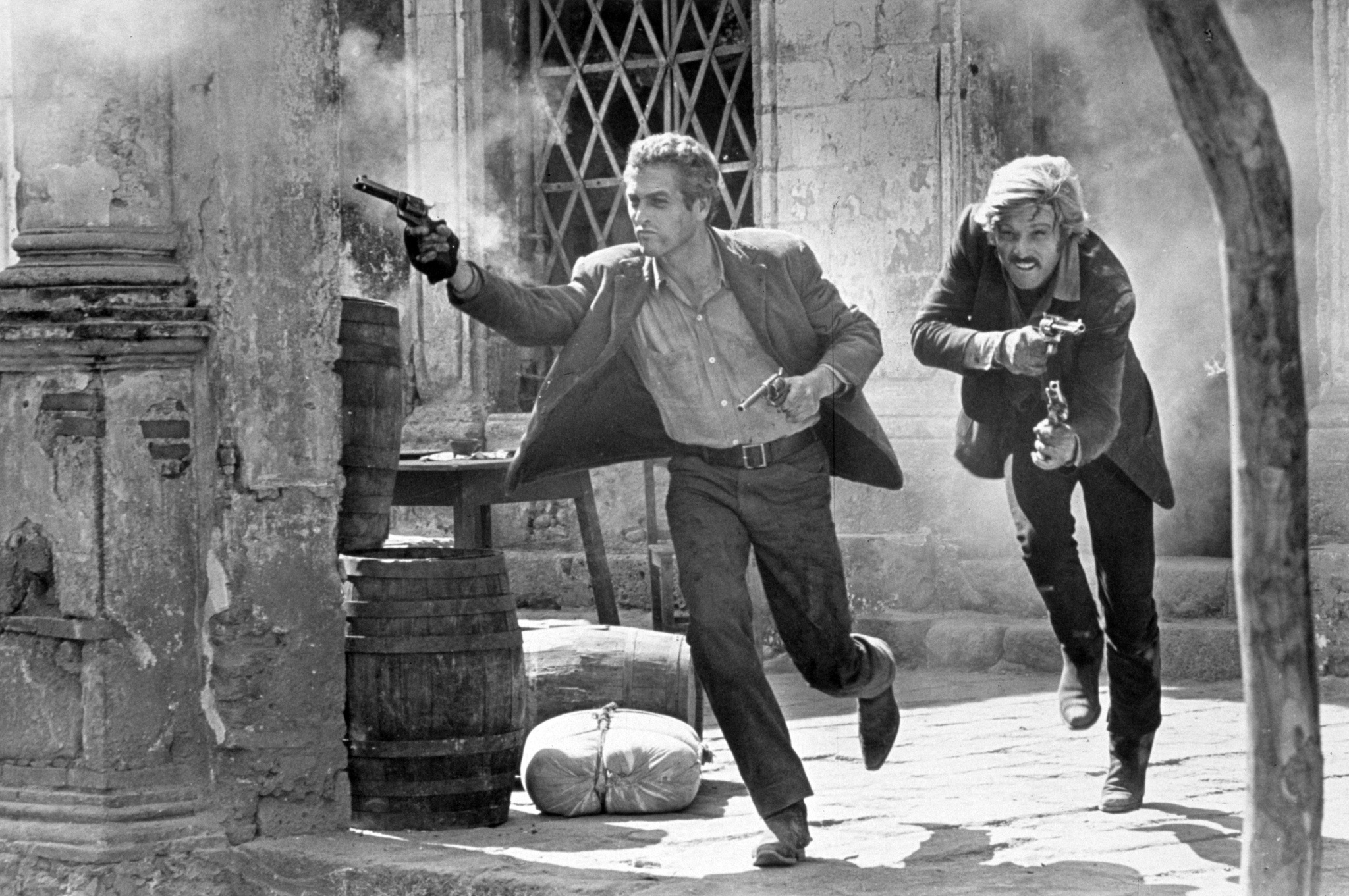 Paul Newman and Robert Redford in Butch Cassidy and the Sundance Kid (1969)