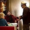 Pedro Almodóvar, Adriana Ugarte, and Daniel Grao in Julieta (2016)