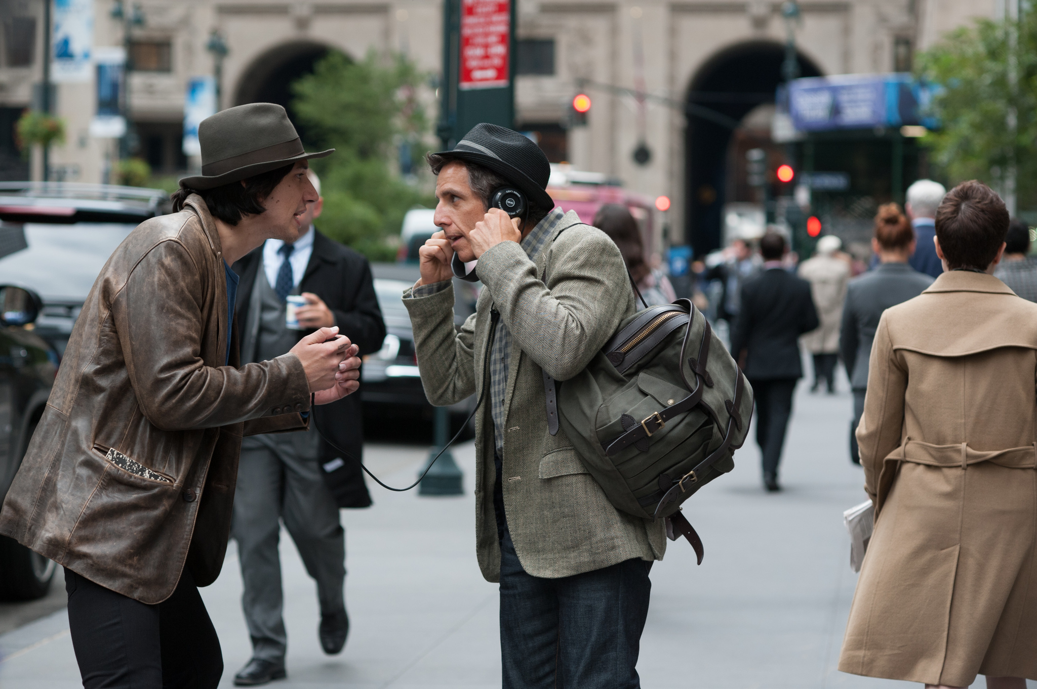 Ben Stiller and Adam Driver in While We're Young (2014)