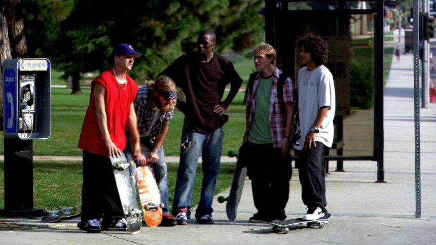 Ryan Dunn, Terry Kennedy, Paul Rodriguez, and Rob Dyrdek in Street Dreams (2009)