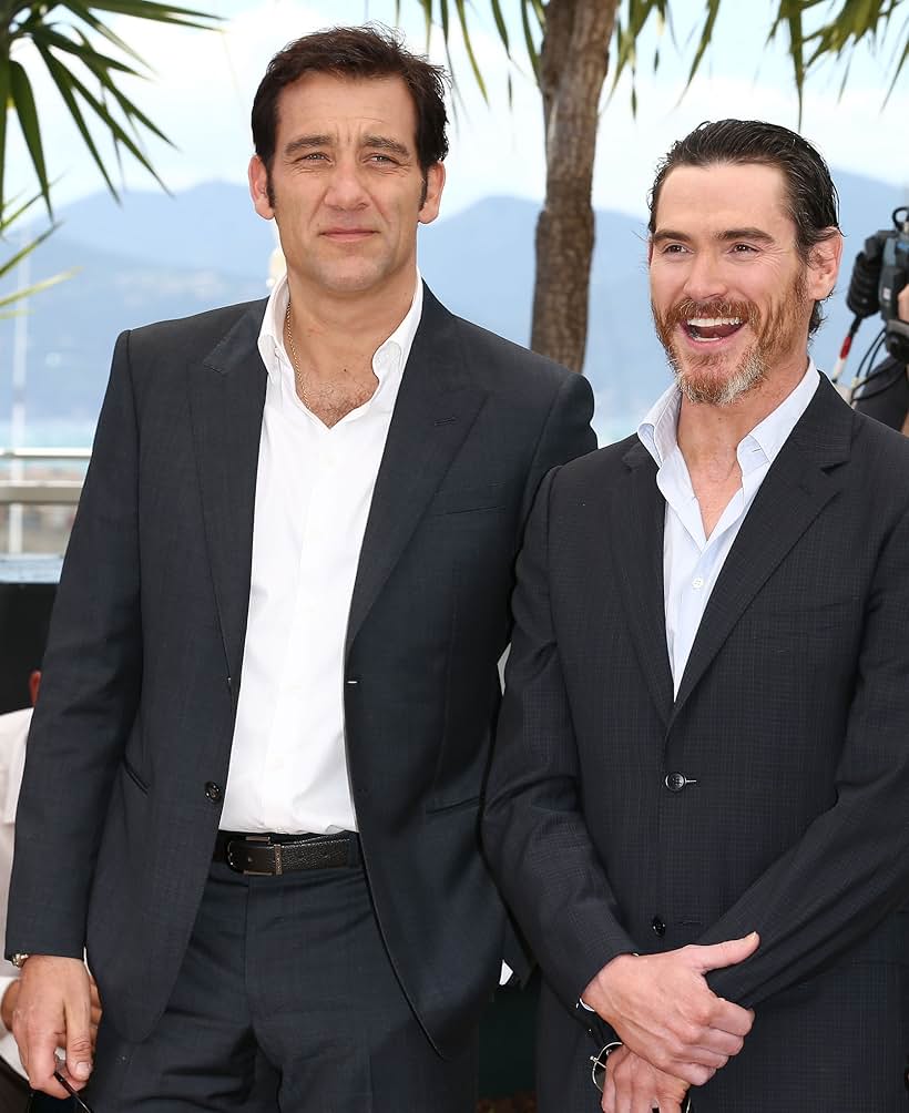 James Caan, Billy Crudup, and Clive Owen at an event for Blood Ties (2013)