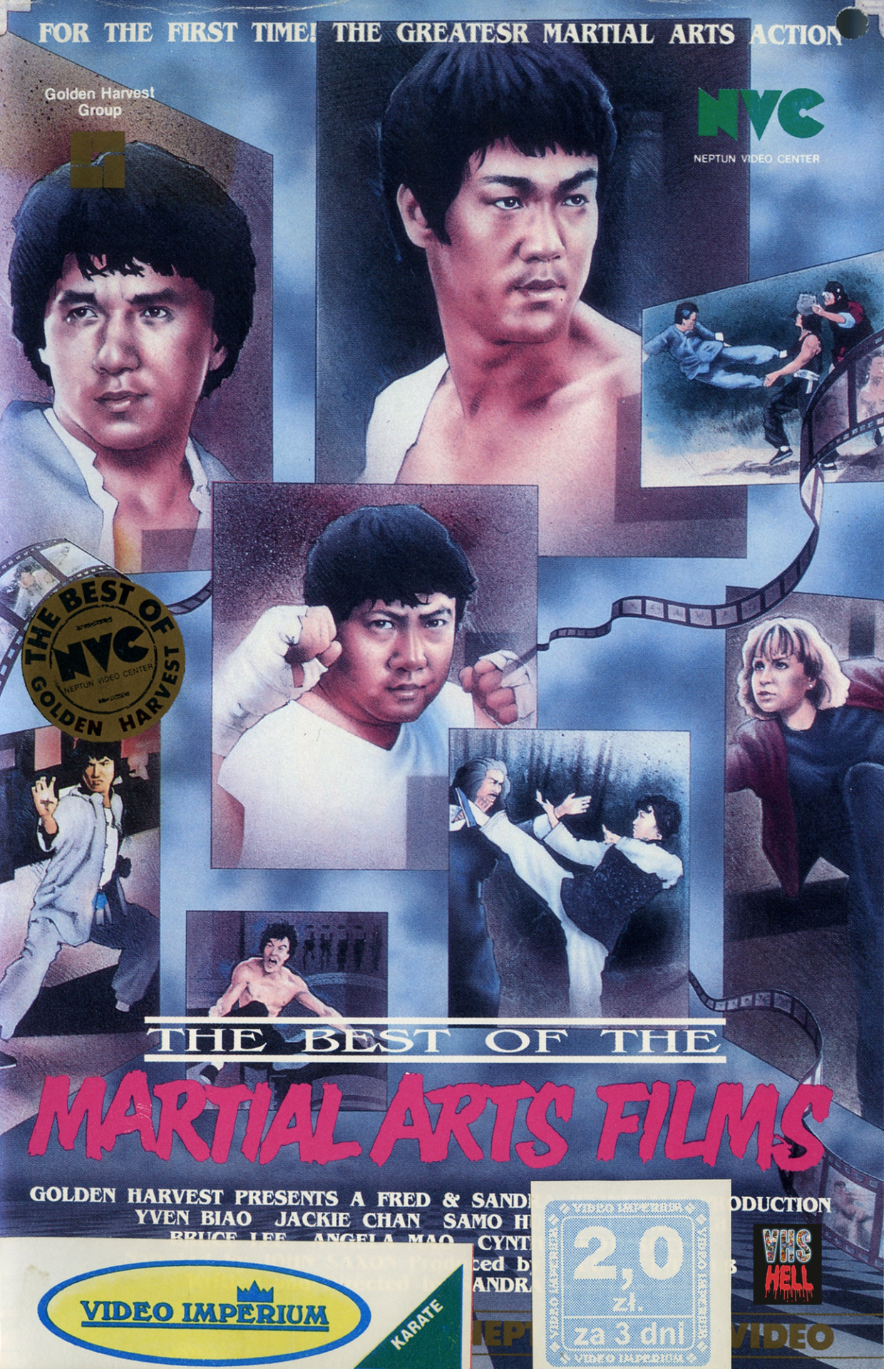 Bruce Lee, Jackie Chan, Cynthia Rothrock, Sammo Kam-Bo Hung, and Angela Mao in The Best of the Martial Arts Films (1990)