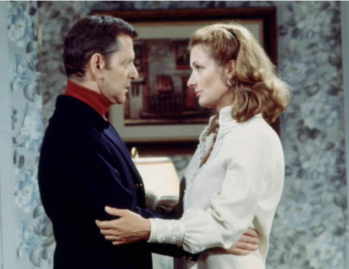 Diana Muldaur and Tony Randall in The Tony Randall Show (1976)